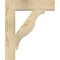 Ekena Millwork Funston Block Rough Sawn Bracket, Douglas Fir, 4"W x 20"D x 24"H BKT04X20X24FST05RDF - alternate 3